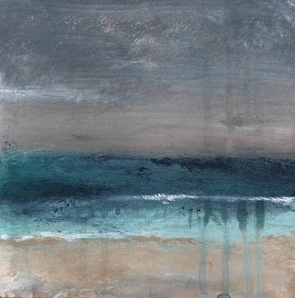 Stormy Seas at Dusk Art Print