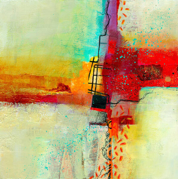 Vivid Abstract Composition Art Print